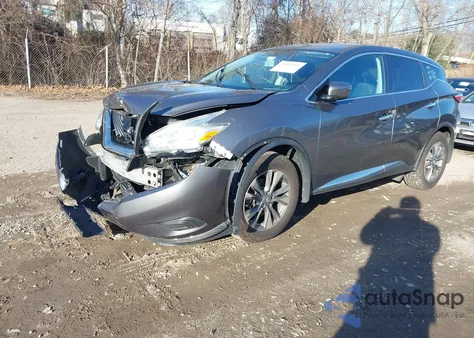 2017 Nissan Murano S из США, поврежденный, VIN 5N1AZ2MHXHN120016